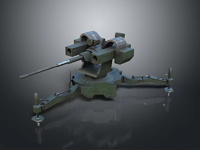 Sturdy Metal Household Mechanical Tool With Stable Base And Adjustable Stand Structure 3d model