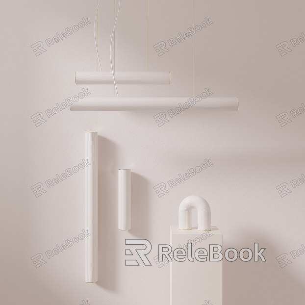 Modern lamp combination lamp model