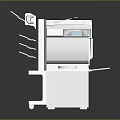 Modern Printer Copier Black and White Copier Color Copier Sharp Copier 3d model
