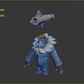 Monkey CG Monkey Cartoon Monkey Anime Monkey Stylized Monkey Fantasy Style Monkey Toy 3d model