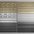 Bathroom Floor Drain Covers With Various Designs And Metallic Finishes