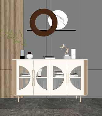 Modern Side Cabinet Side Cabinet Entrance Cabinet 3d model