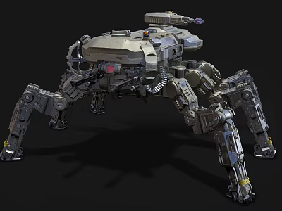 Modern Machine Spider Spider Tank 3d model Modern Machine Spider Spider Tank 3d model