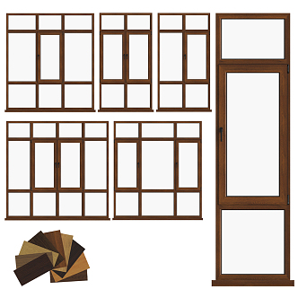 casement window 3d model