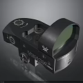 Vector Optics Ventus Black Sight With Green Lens And Adjustable Knobs