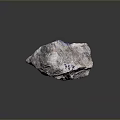 Natural Rough Stone with White and Blue Color Patterns for Decoration Work