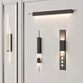 Modern Wall Lamps Featuring Sleek Black And White Designs For Home Lighting
