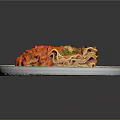 Baked Lasagna With Rich Tomato Sauce And Fresh Herbs On White Plates