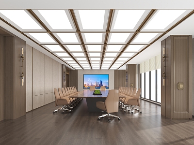 Conference Room 3d model