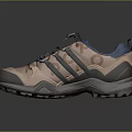KOYO Outdoor Hiking Shoes With Non Slip Sole Blue Laces Beige And Blue Design
