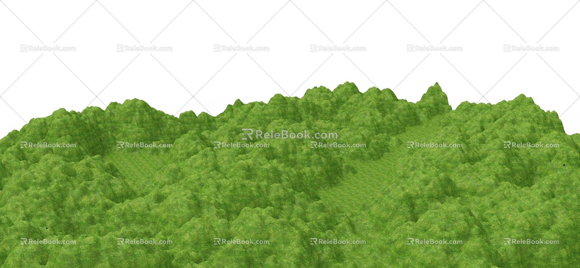 Outdoor Landscape Mountain 3d model