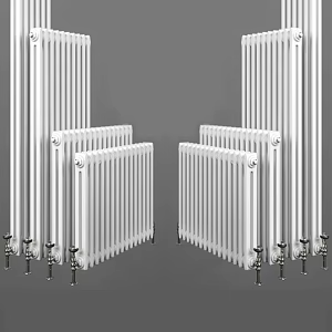 Modern heating pipe radiator 3d model