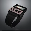 SEIKO Digital Watch With Black Strap White Dial Fashion Accessory For Daily Wear