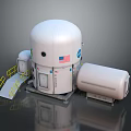 Sci-fi Capsule Space Capsule Hibernation Capsule Freezing Capsule Rest Capsule Rest Capsule 3d model