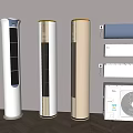 Modern Air Conditioner Fans With Various Styles Including Tower Wall Mounted And Outdoor Units