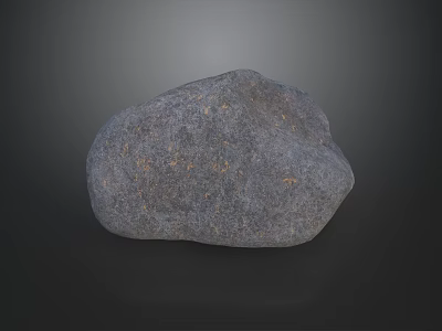 Natural Rockery Stone with Unique Shape and Textured Surface for Garden Landscaping 3d model