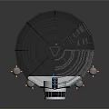 Space Aeronautics Transparent Airship Design With Internal Structure Details