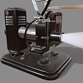 Modern Projector Soviet Film Projector 3d model