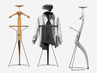 Modern Hangers 3d model