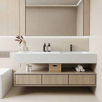 Modern sink 3d model