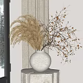 Vase Flower Art 3d model