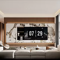 Modern Bedroom Interior Design With Cozy Bed And Decorative Wall Art