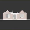 Modern Industrial House Interior Layout Featuring Dining Living Bedroom Staircase Windows And Brick Walls