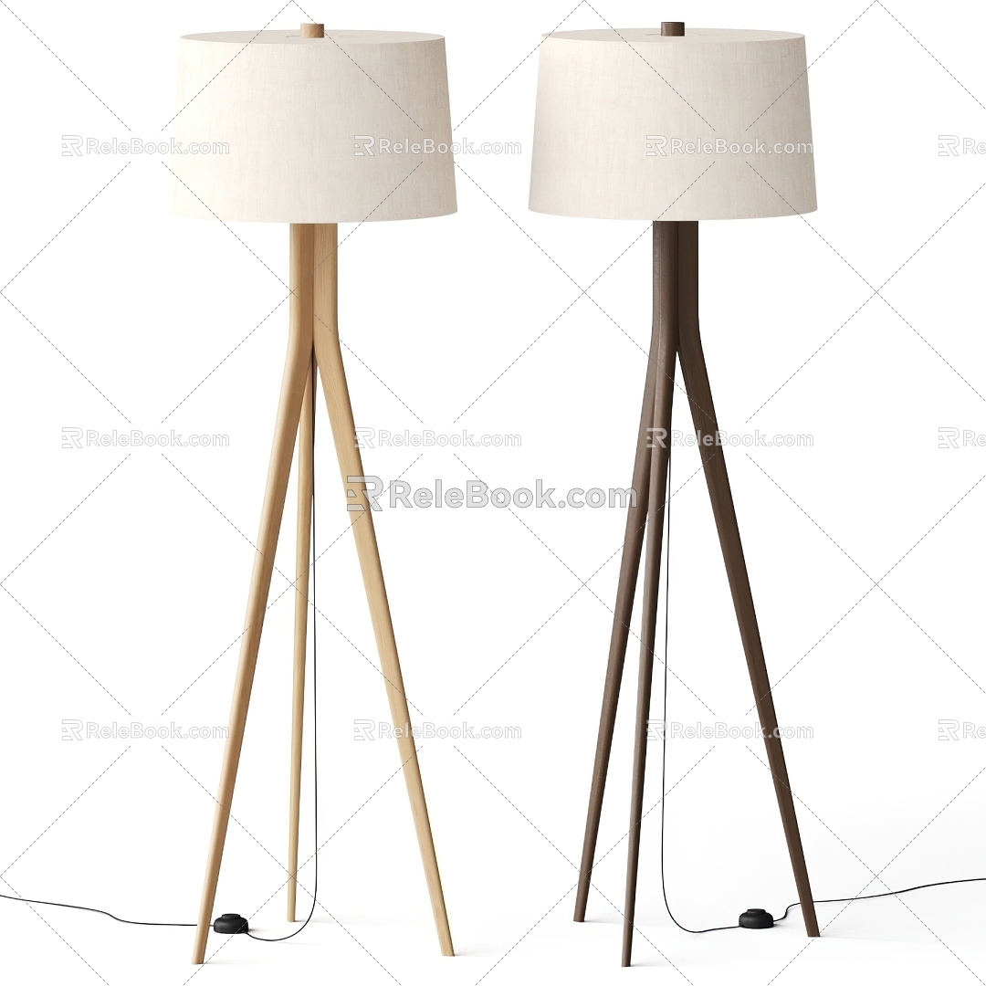 Modern floor lamp 3d model