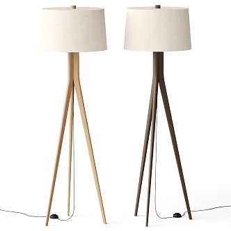 Modern floor lamp 3d model