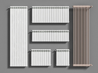 Heater Radiator 3d model