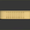 Golden Metal Canned Container With Pull Tab For Food Storage Household Item