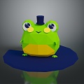 Frog Frog Frog Poison Frog Game Frog Reptile Cold Blooded Animal Reptile Reptile 3d model