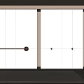Simple wardrobe 3d model