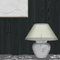 Quiet table lamp 3d model