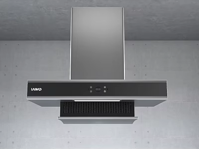Modern Bathroom Vanity With Sleek Surface And Contemporary Faucet Features 3d model