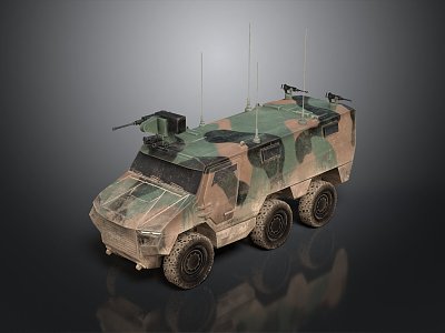 Bulletproof Car Armed Jeep Armed Car Armed Bulletproof Car Military Jeep Off-road Jeep Humvee 3d model