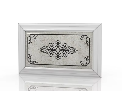 Jane's door panel 3d model Jane's door panel 3d model