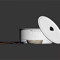 Essential Kitchen Living Supplies Including Stainless Steel Pot Plate Small Bowl Knife Fork And Spoon