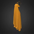 Elegant Yellow Sleeveless Maxi Dress With Flowy Skirt And Strappy Design