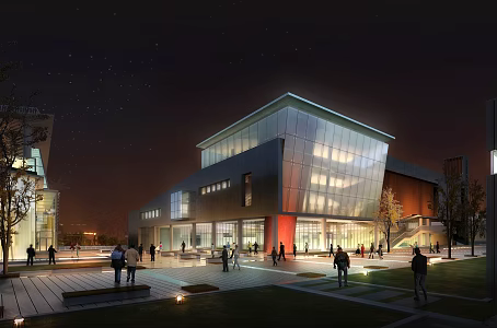 Modern Mall 3d model