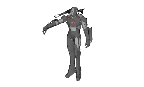 Modern Iron Man Marvel Iron Man 3d model