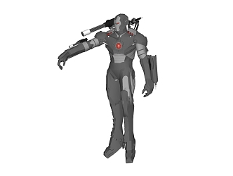 Modern Iron Man Marvel Iron Man 3d model