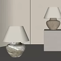 Quiet Table Lamp 3d model