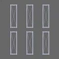 Green Metal Industrial Equipment Multi tiered Storage Shelves Arranged in Rows