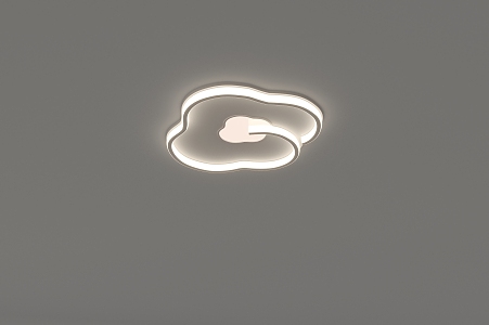 Living room main lamp 2024 new simple modern creative personality pebble ceiling lamp 3d model