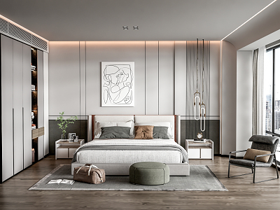 Modern Bedroom model