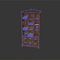 Wooden Storage Cabinet Furniture With Multiple Drawers And Shelves For Home Organization