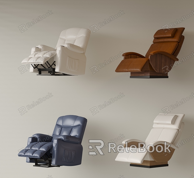 Leather Massage Chair Massage Sofa Electric Massage Chair Functional Sofa AV Room Sofa model