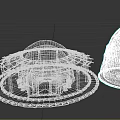 Traditional Dome Shaped Buildings With Thatched Roofs Mud Construction And Circular Design 3d model