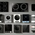 Kitchen Appliances Various Induction Cooktops With Modern Designs And Styles